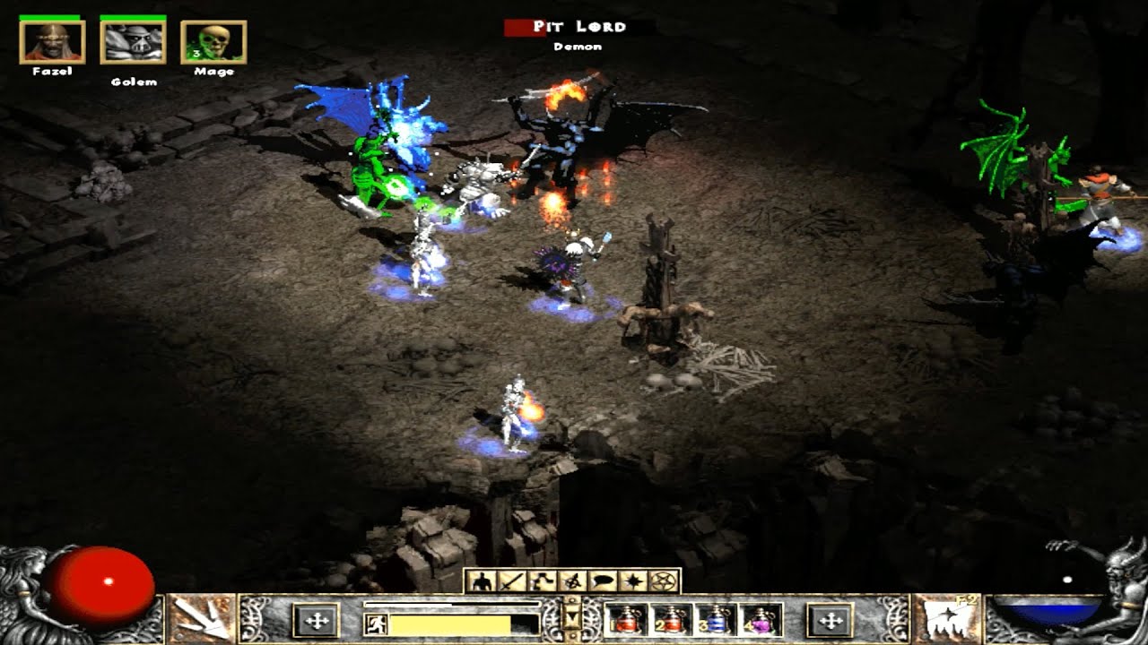 Прохождение Diablo 2: Lord of Destruction - 4 АКТ на Хардкоре, 1 часть