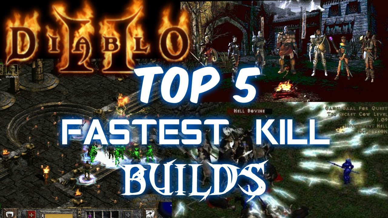Fastest Killing Builds in Diablo 2 (Information, History Walk through) - 디아블로 2