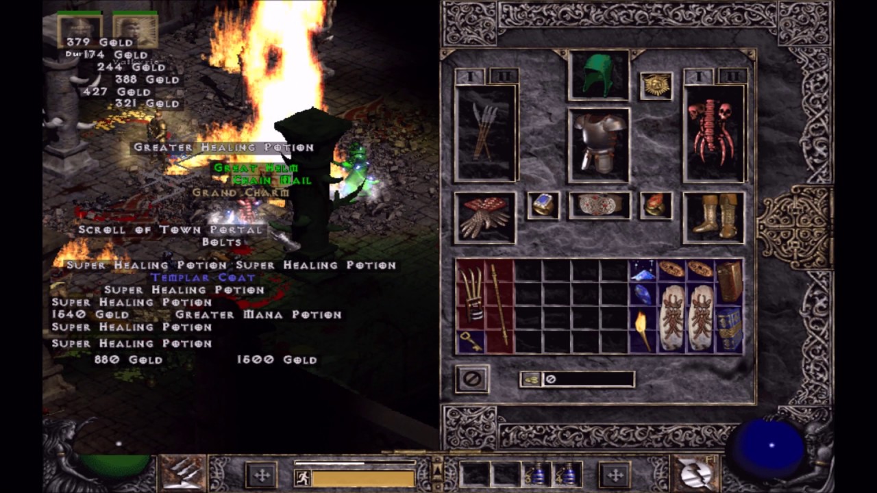 Diablo 2. LOD 1.14d MF runs.