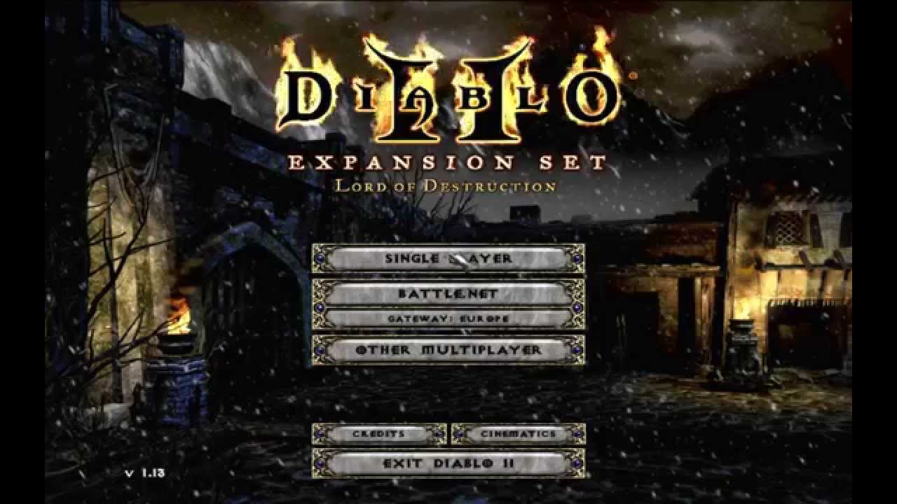 Diablo 2 - Lord of destruction on Windows 8.1