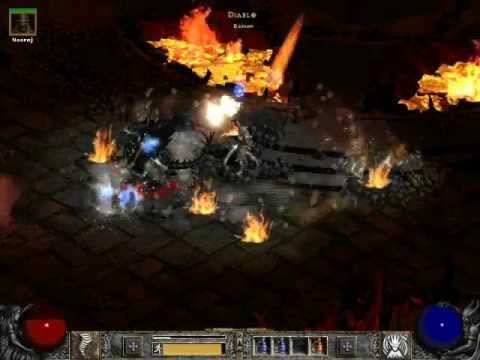 Diablo 2 LoD: Elementalist Druid vs Hell Diablo