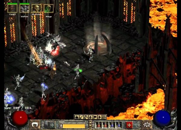 Diablo II Lord of destruction Diablo Fight