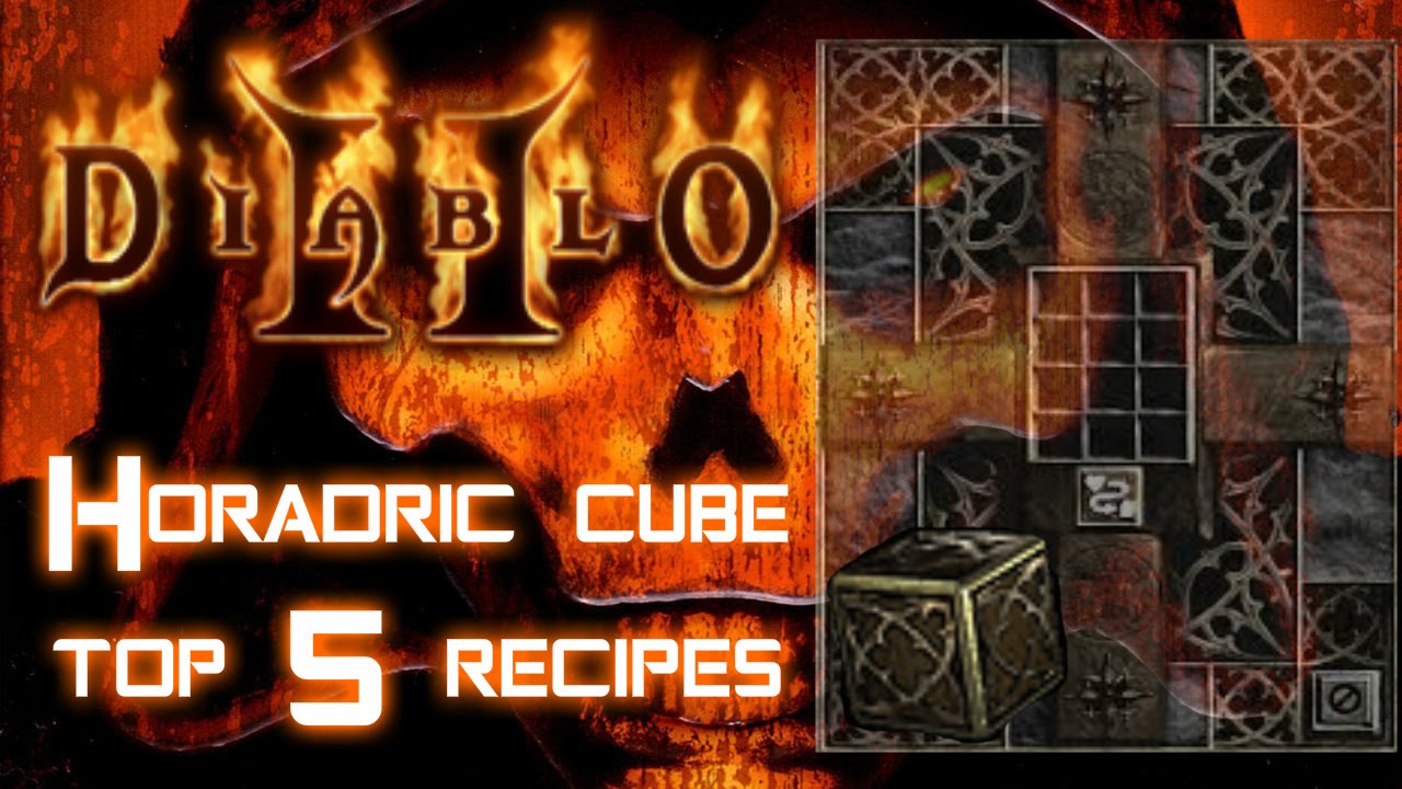 Horadric Cube 5 Top Recipes - Diablo 2 - Xtimus