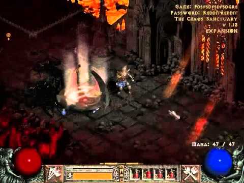 Diablo II Lord of Destruction- Run down of Act 4! Live Commentary