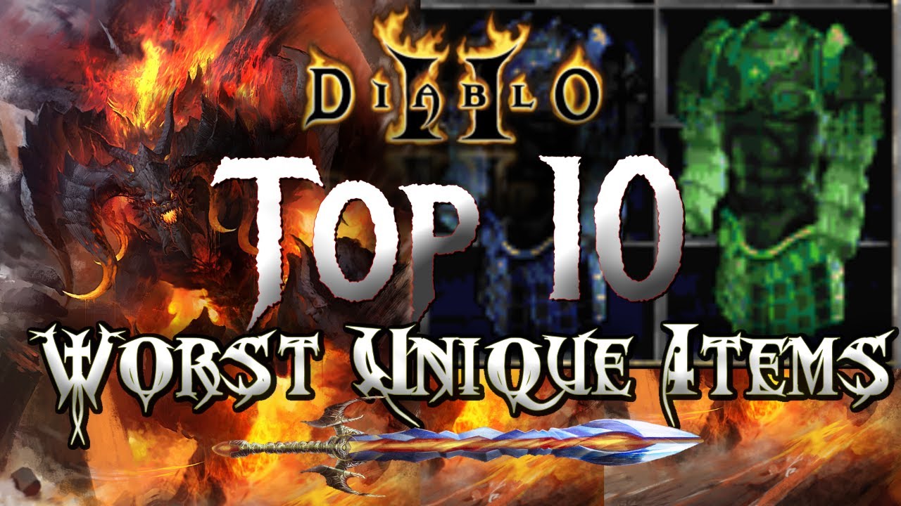 Top 10 Worst Unique Items in Diablo 2