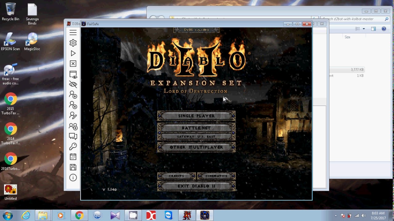 Diablo II 1.14d Kolbot Setup