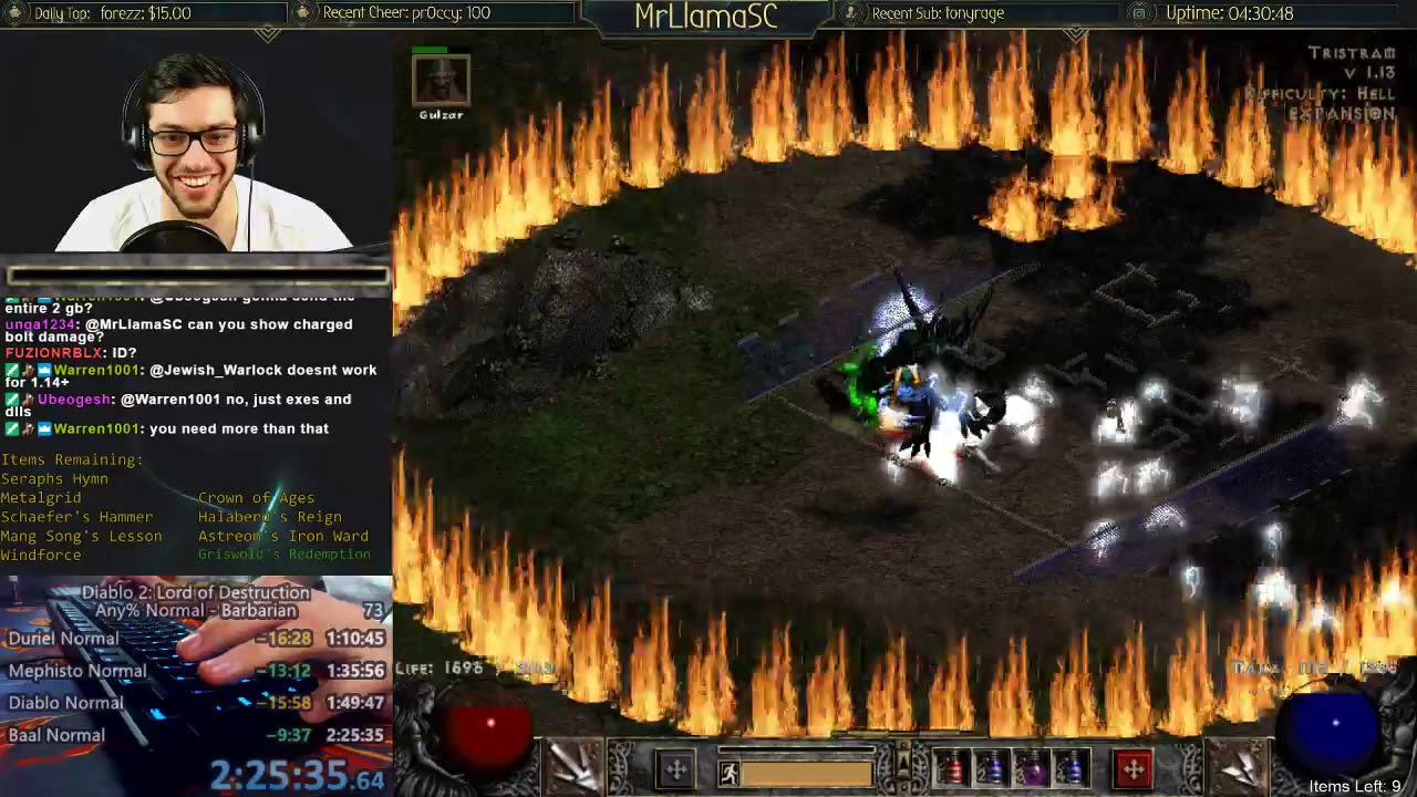Diablo 2 - Singleplayer Sorceress Torch Farming!