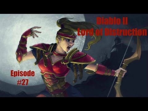 Diablo 2 LOD Amazon Bowazon Walkthrough - Part 27: Spider Cavern & Khalim's Eye