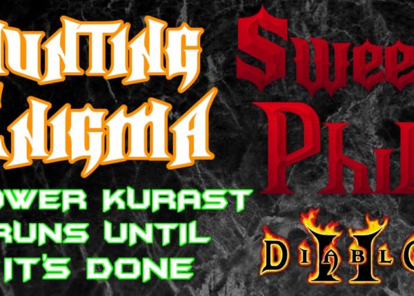 Diablo 2 - Hunting Enigma, Lower Kurast runs until i can make enigma, high runes