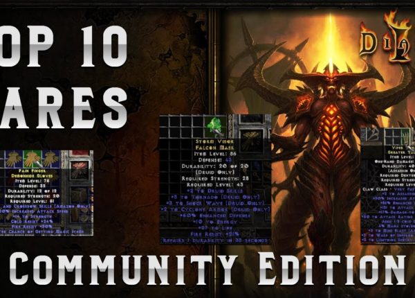 Top 10 Solo Self found Rare Items - Discord Community Edition!! - Diablo 2