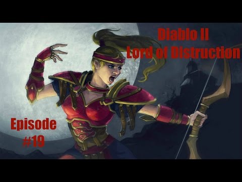 Diablo 2 LOD Amazon Bowazon Walkthrough - Part 19: The Maggot Lair