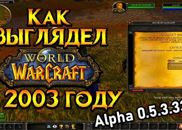 Как в 2003 году выглядел World of Warcraft
