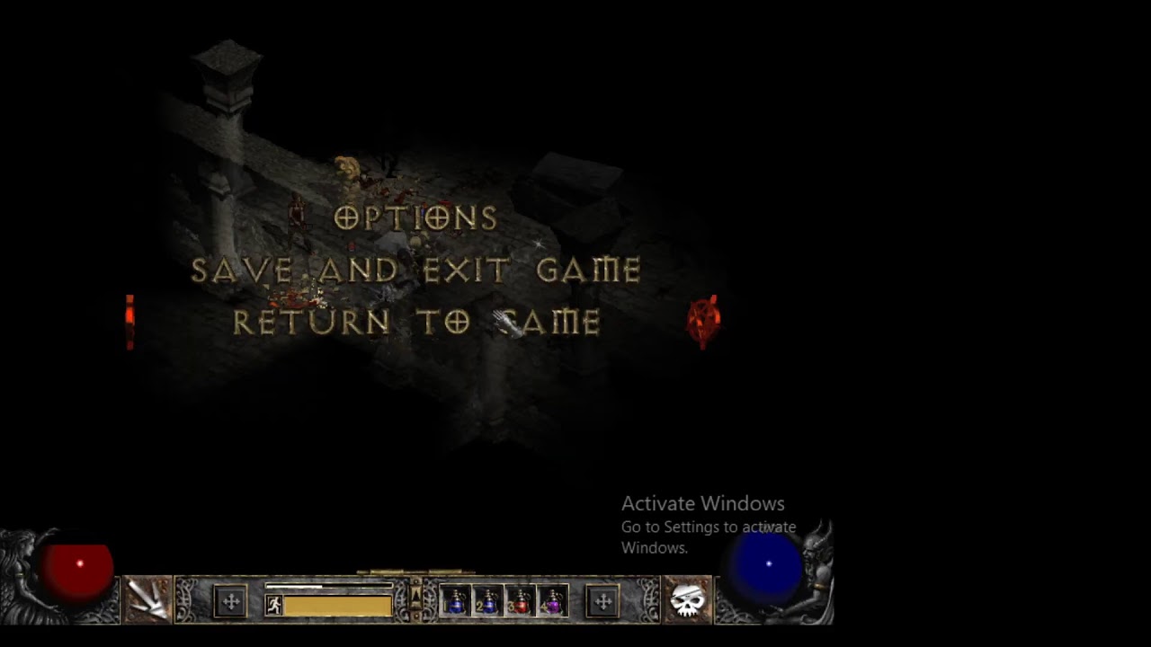 Diablo II na propsie