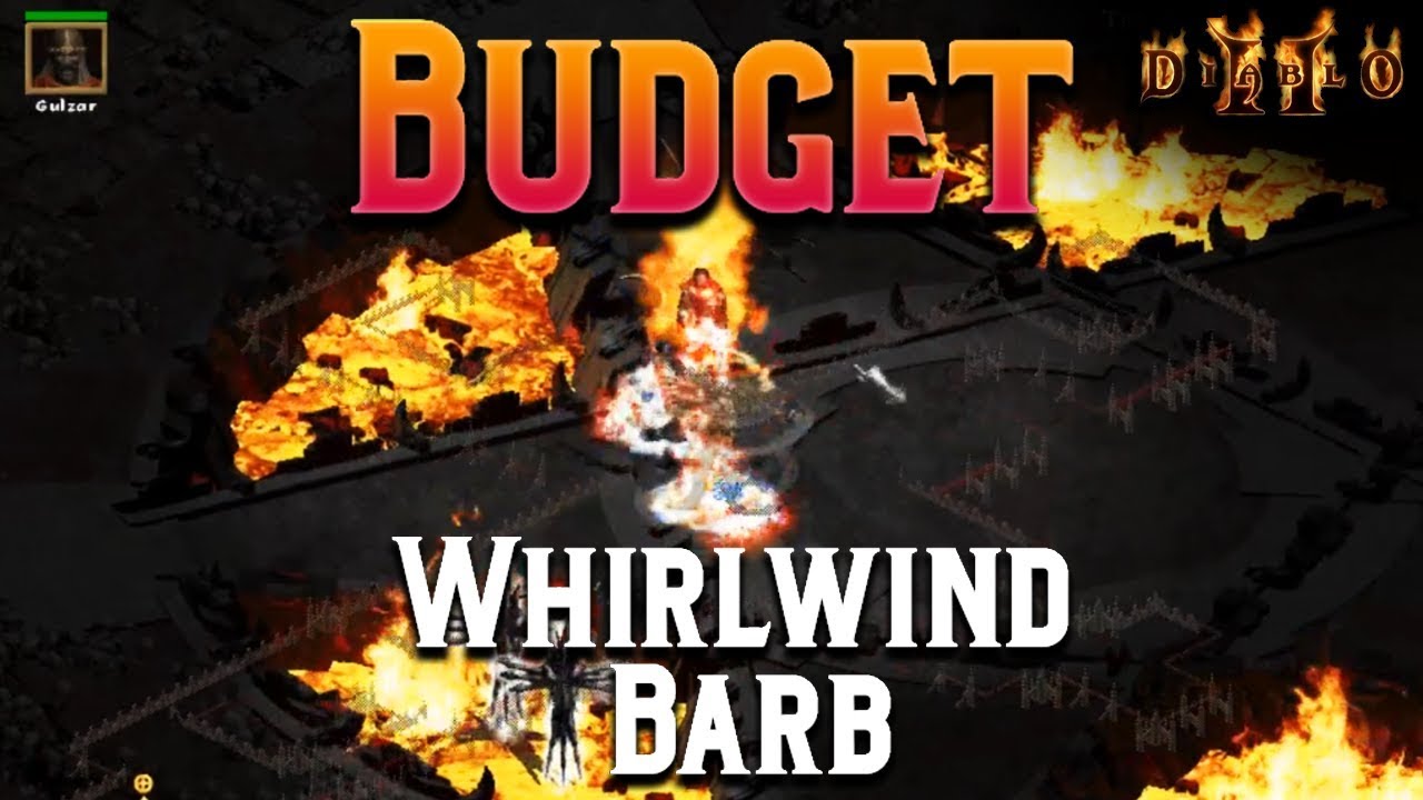 Diablo 2 - Budget WW Barbarian Build