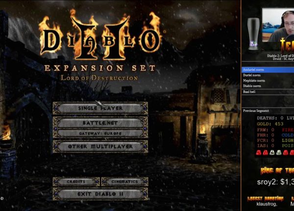Diablo 2 LoD SC Any% Hell Druid Speedrun - 6:17:11