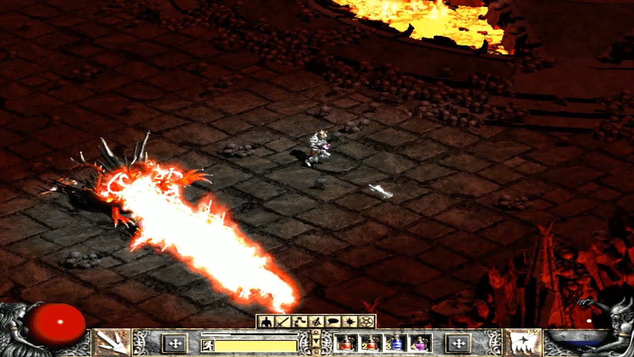 Прохождение Diablo 2: Lord of Destruction - 4 АКТ на Хардкоре - Убиваю Диабло, 2 часть