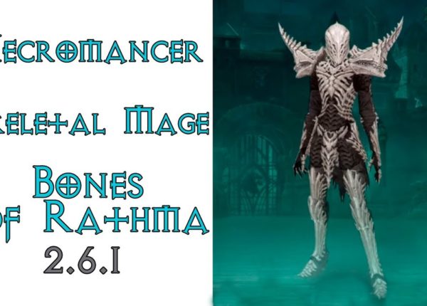 Diablo 3: некромант петовод Скелет-Маг в сете Кости Ратмы 2.6.1