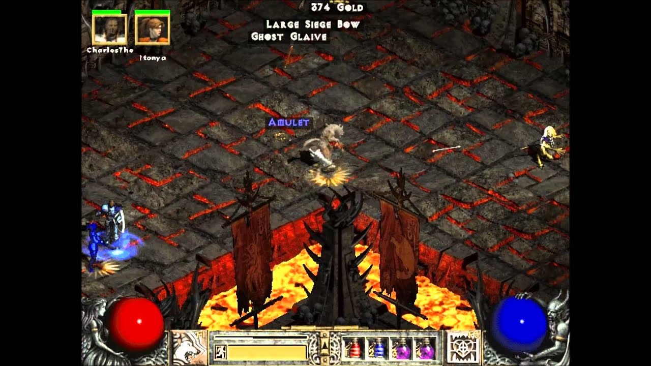 Diablo 2 - Lord of Destruction - Pandamonium Event - Fury Druid vs Ubers & Uber Tristram