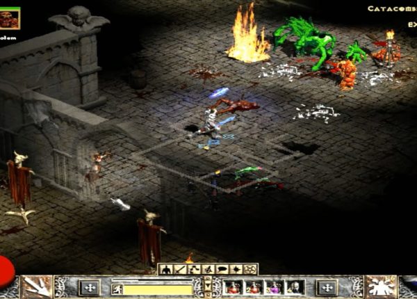 Прохождение Diablo 2: Lord of Destruction - 1 АКТ - БОСС (Hardcore) 4 часть