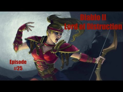Diablo 2 LOD Amazon Bowazon Walkthrough - Part 25: Act 2 Boss Duriel