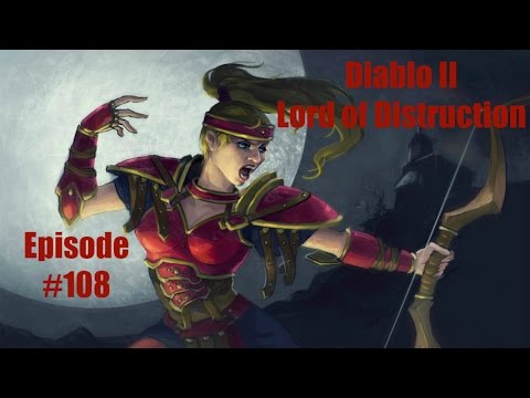 Let's Play Diablo 2 LOD - Amazon Bowazon [Hell] - Part 108: Hell Andariel Farming