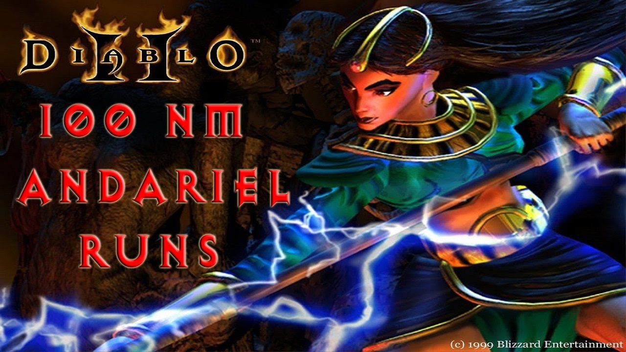 Diablo 2: 100 Nightmare Andariel Runs - Magic Find Results