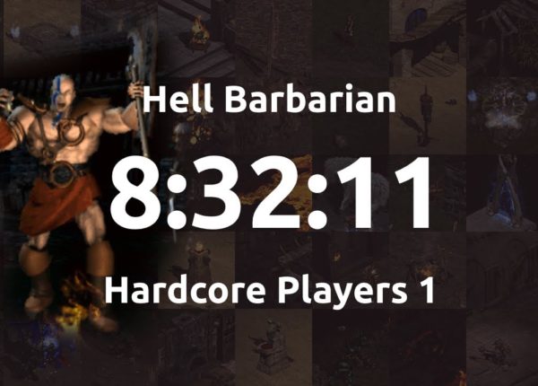 8:32:11 (WR) Barbarian - Players 1 Hardcore Hell