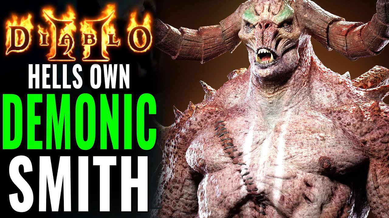 Diablo 2: Hells Demon Smith & The Tools of the Trade.  Diablo Lore