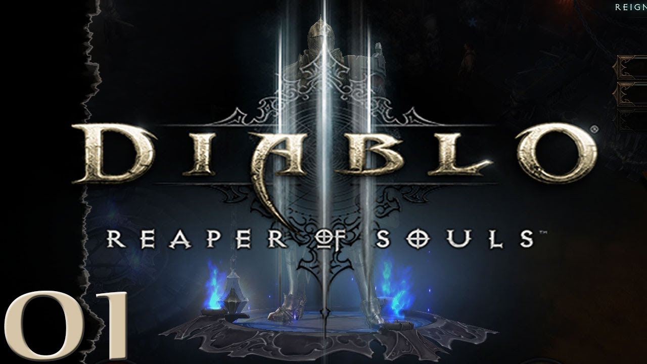 Let's Play Diablo 3 Reaper of Souls - Crusader - Act 1-1