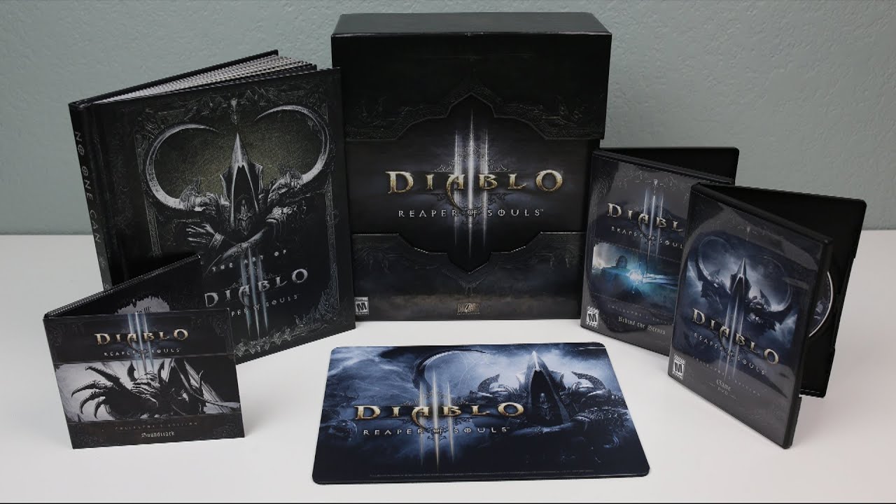 Diablo 3 Reaper of Souls Collectors Edition - Unboxing!