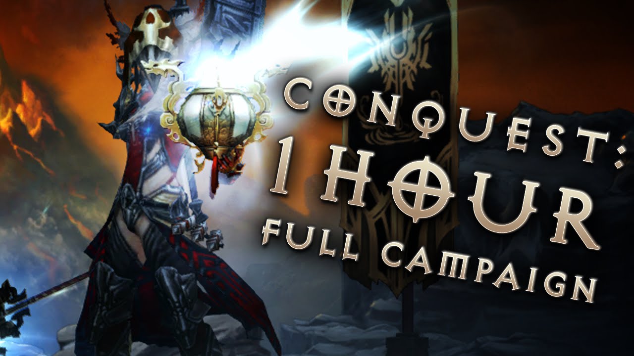 Sprinter Conquest: Full Campaign in 1 hour (Diablo 3 Reaper of Souls Livestream)
