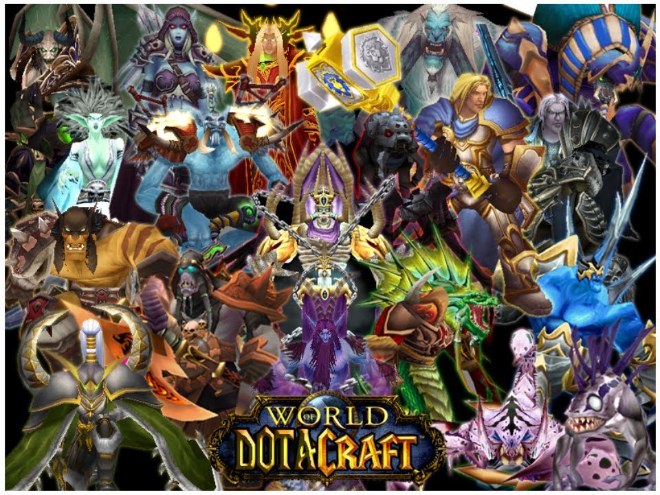 Персонажи Dota 2 vs World of Warcraft. Part І