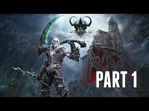 Diablo 3 Necromancer Campaign Walkthrough Part 1 - New Class & Intro (PS4 Pro Gameplay)