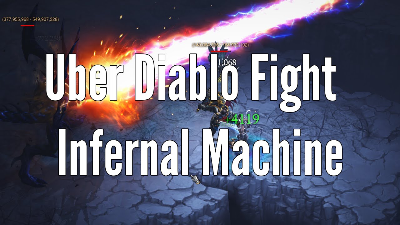 Uber Diablo Infernal Machine Boss Fight - Diablo 3, Reaper of Souls