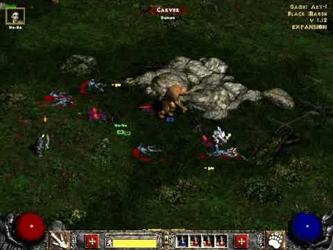 Diablo 2 Multiplayer Gameplay