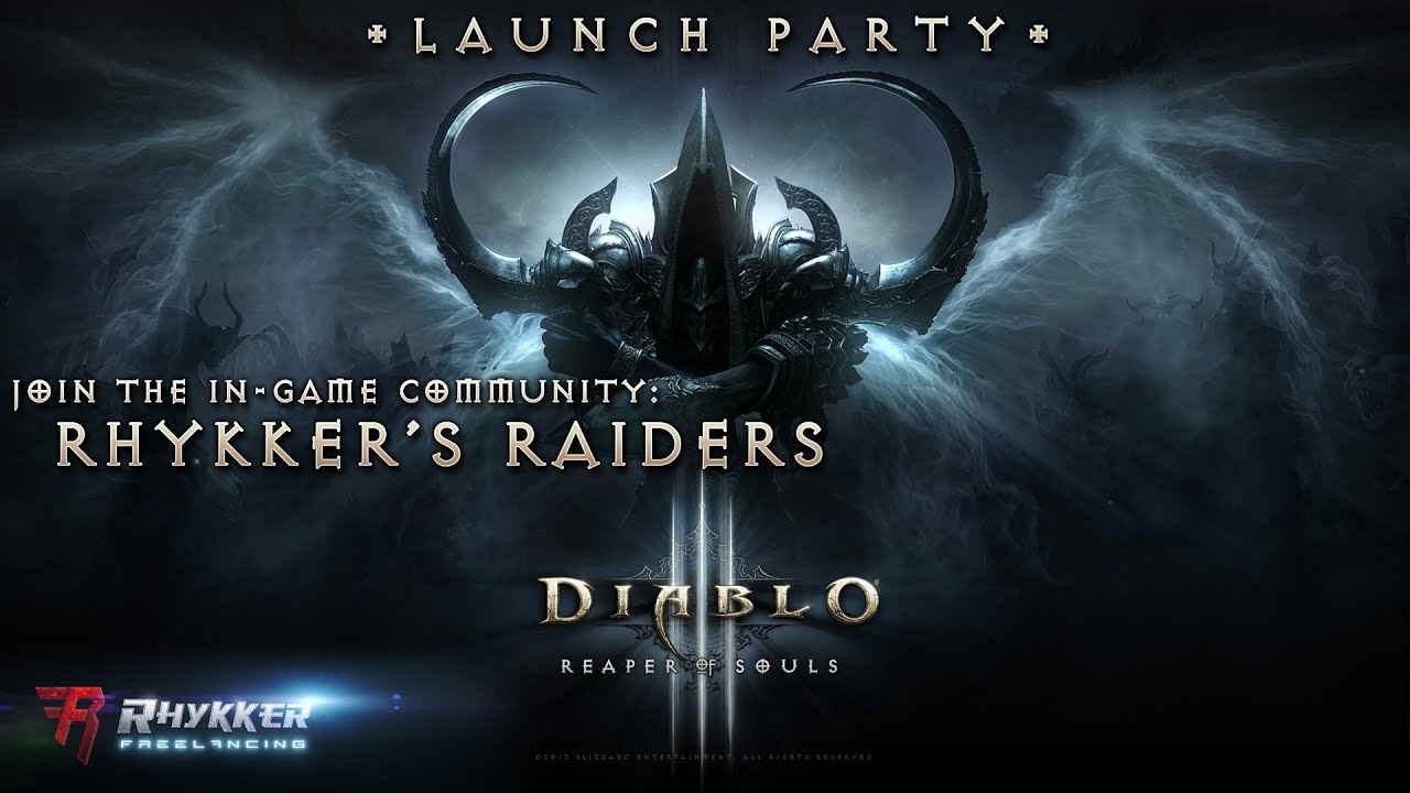 Diablo 3: Reaper of Souls Launch Party Live Stream, Full Act 5 Playthrough, and more