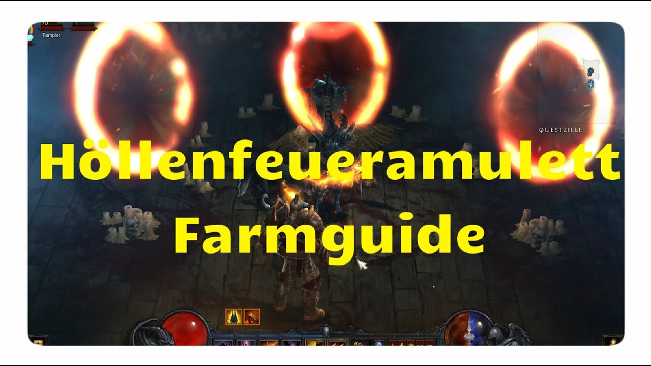 Diablo 3: Höllenfeueramulett Farmguide (neue Qualstufen, Update)