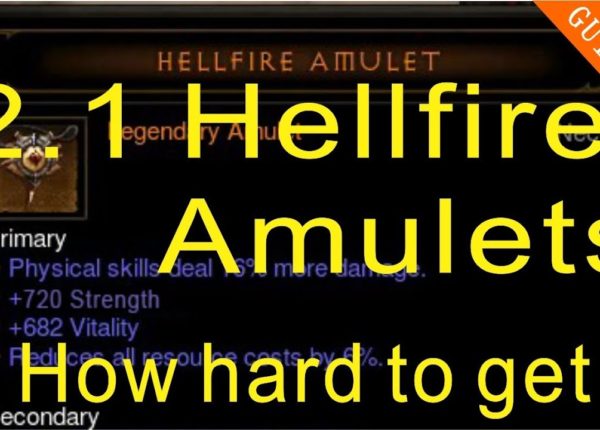 Diablo 3 Reaper of Souls: Patch 2.1 Hellfire Amulet + Step by Step Guide
