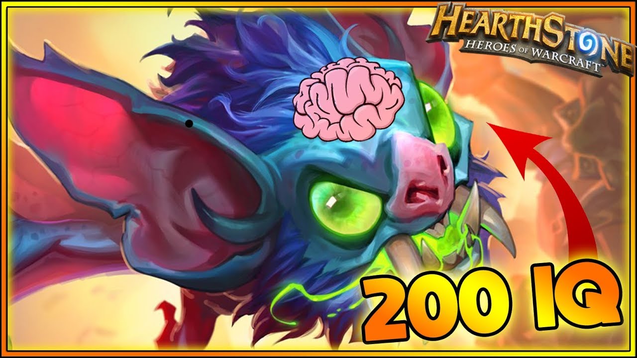 200 IQ WTF MOMENT! | Hearthstone Rise of Shadows moments