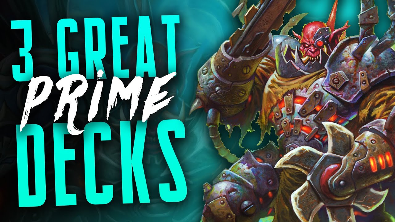 3 Great Prime Decks - Ashes of Outland - Hearthstone