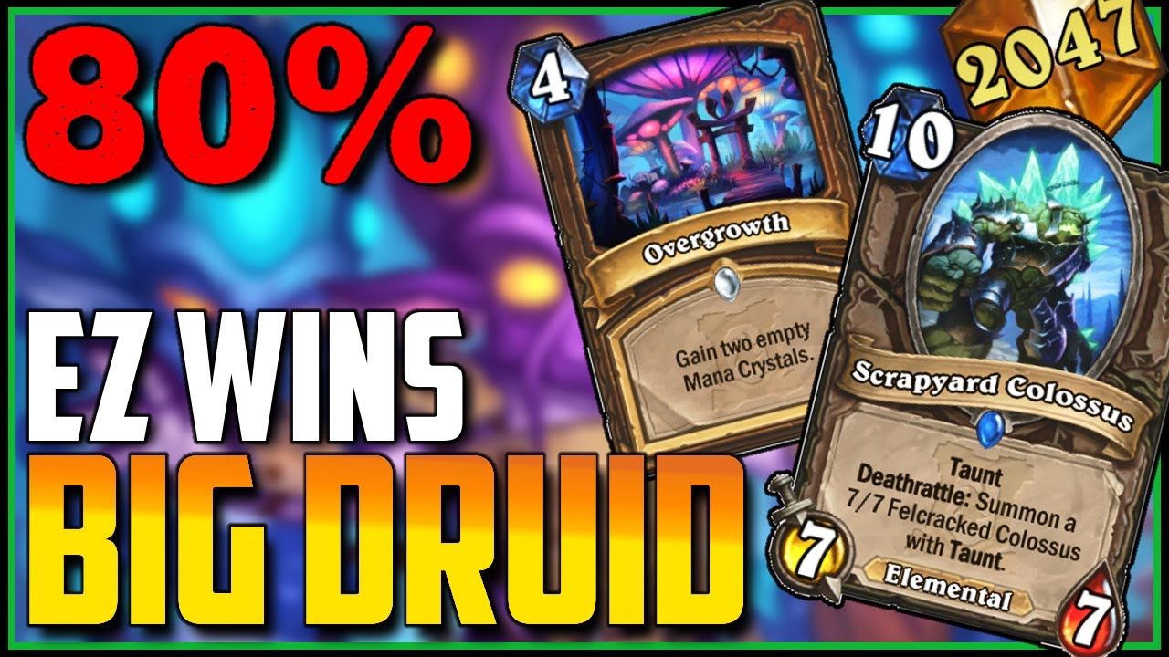 80% Winrate Big Druid Deck Guide and Gameplay | Hearthstone | Ashes of Outland
