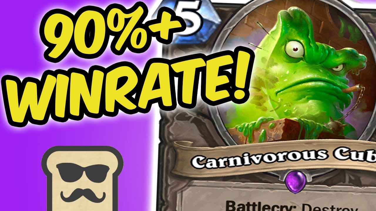 90% WINRATE OP DECK TO LEGEND! | CUBELOCK | KOBOLDS AND CATACOMBS | HEARTHSTONE