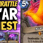 AL'AR PRIEST IS ALARMINGLY GOOD!! Endless Crazy Dearthrattles! | Ashes of Outland | Hearthstone