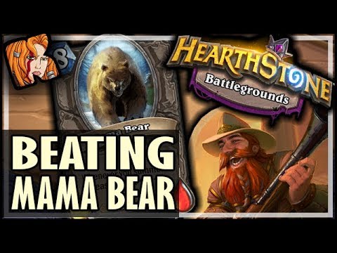 BEATING THE MAMA BEAR?! - Hearthstone Battlegrounds