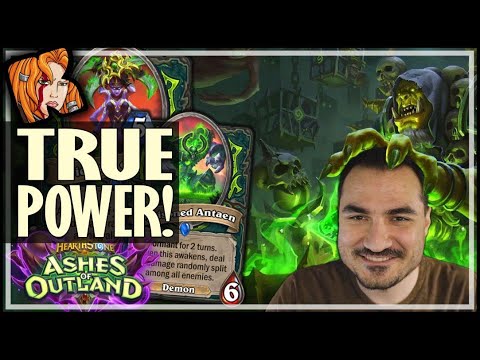 BEHOLD! TRUE POWER!!! - Ashes of Outland Hearthstone