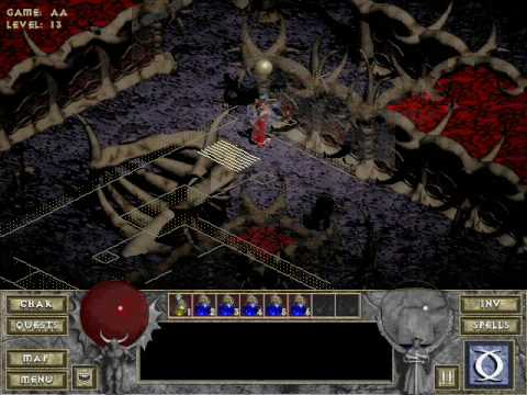 Diablo 1 - Sorcerer Play (Part 1)