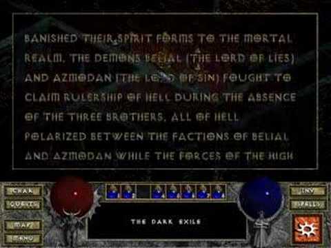 Diablo 1 - The Dark Exile Excerpt