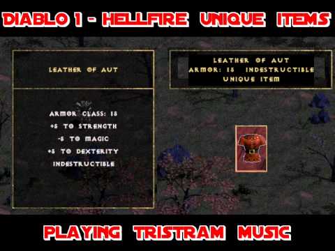 Diablo 1 Unique items slideshow