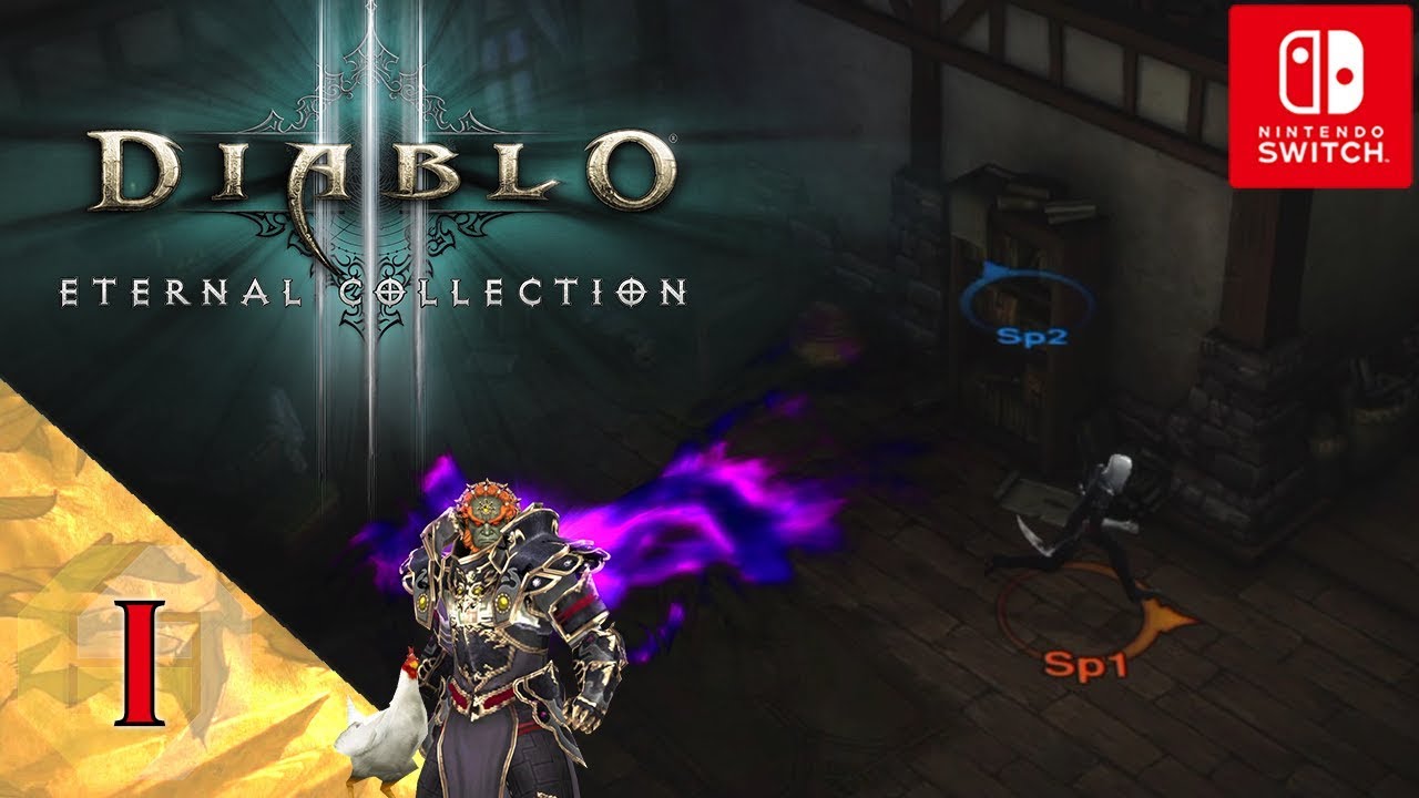Diablo 3 Eternal Collection Let's Play ★ 1 ★ Mönch und Totenbeschwörer ★ Switch Edition ★ Deutsch