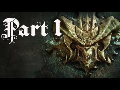 Diablo 3 Eternal Collection - Part 1. Let's Play. PS4 Pro.